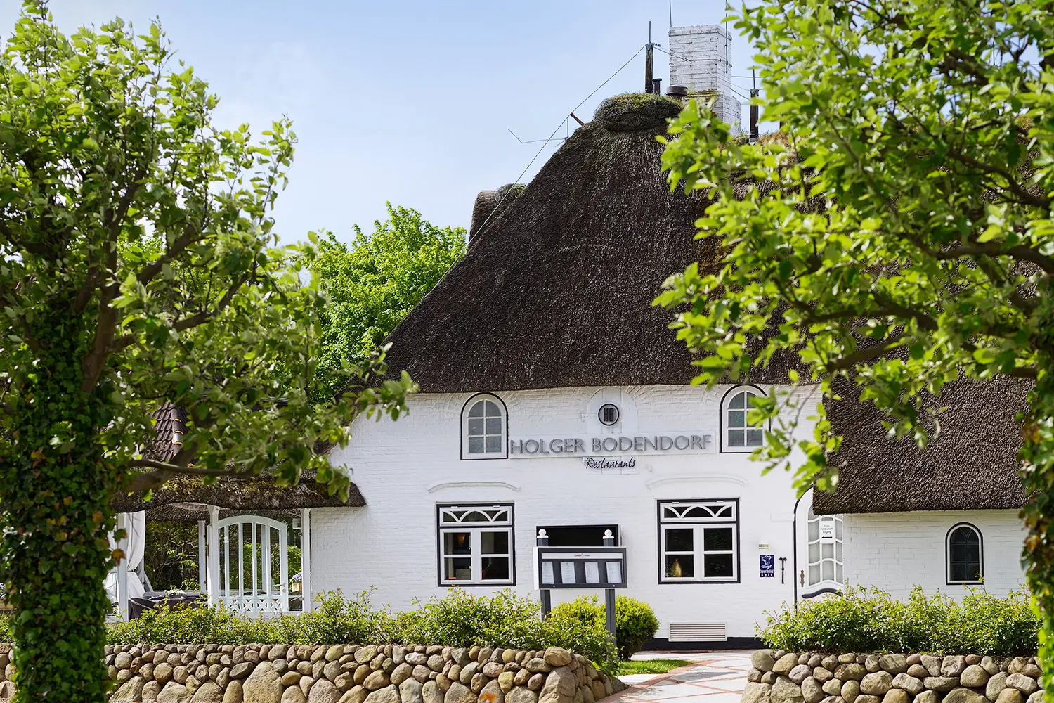 Landhaus Stricker auf Sylt mit ruhiger Nordsee-Atmosphäre.